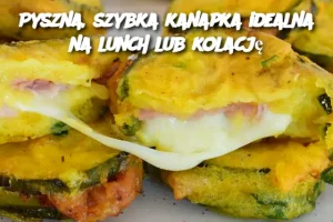 Pyszna, szybka kanapka idealna na lunch lub kolację