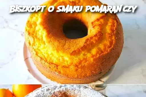 Biszkopt o Smaku Pomarańczy