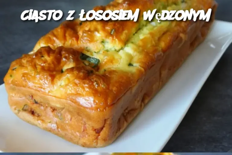 Ciasto z Łososiem Wędzonym