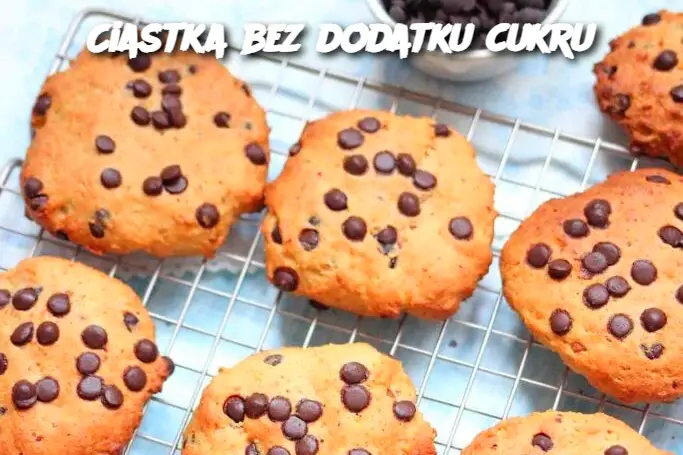 Ciastka bez dodatku cukru