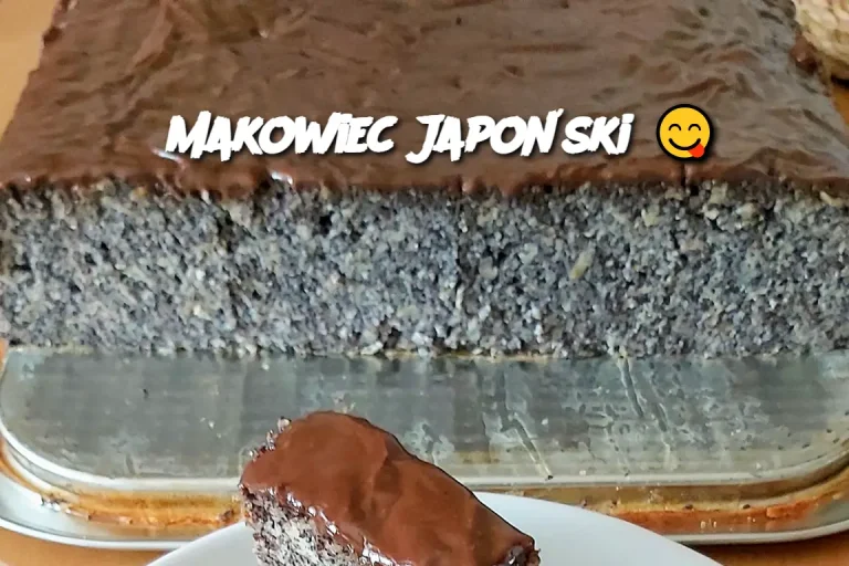 Makowiec Japoński 😋