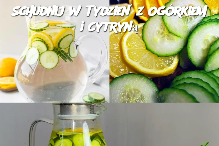 Schudnij w Tydzień z Ogórkiem i Cytryną