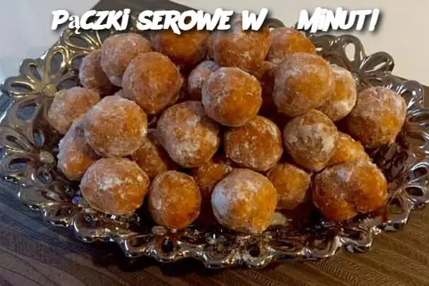 Pączki serowe w 5 minut!